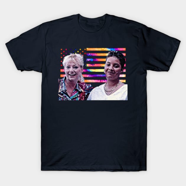 Jen and Ingrid T-Shirt by PersianFMts